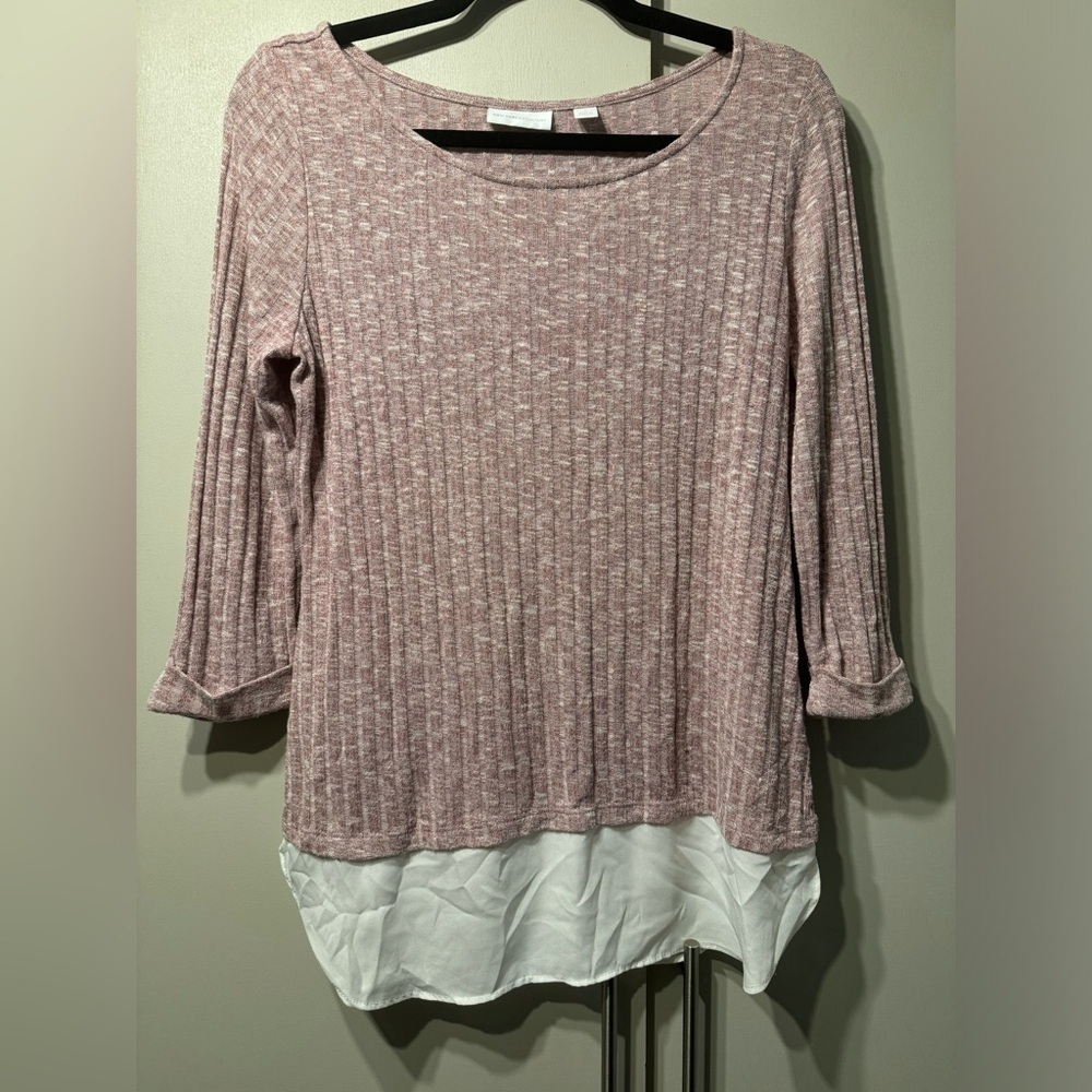 NEW $45 New York & Company 3/4 Sleeve Blouse